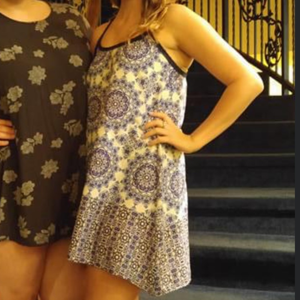 Boho flowy dress